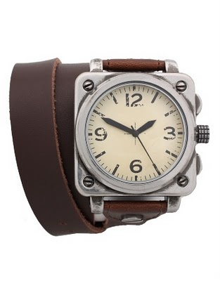 ASOS Wrap-Around Leather Watch